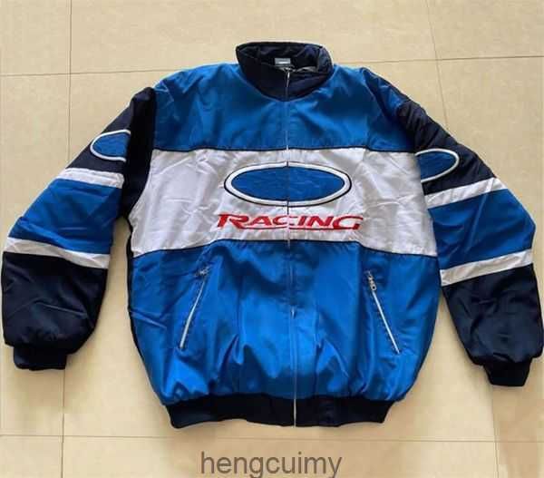 

motorcycle f1 racing suit long-sleeved retro suit jacket motorcycle team service auto repair winter cotton suit embroidered warm jacket 3l3z, Black;brown