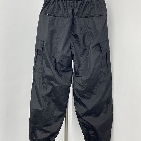 

men's pants original letter embroidery famous brand pants red line contrasting color design luxury sports overalls sweatpants 230425, Black