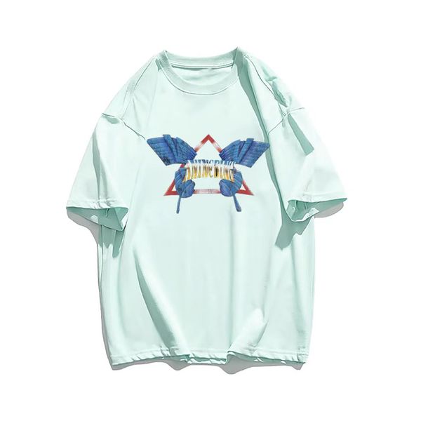 

womens designer anine t-shirt summer bing women tshirt shirts butterfly tees short sleeved loose cotton sweatershirt ladies tees 14 ps7t, White