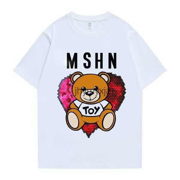 

moschiio mens t shirts womens designers shirts fashion men ees spring auumnt us size s-xxl 16 q3qn v7m5, White;black