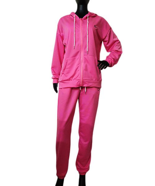 

women's tracksuits logo printing trend three-piece set sportswears vest sweatpants hoodies, Gray