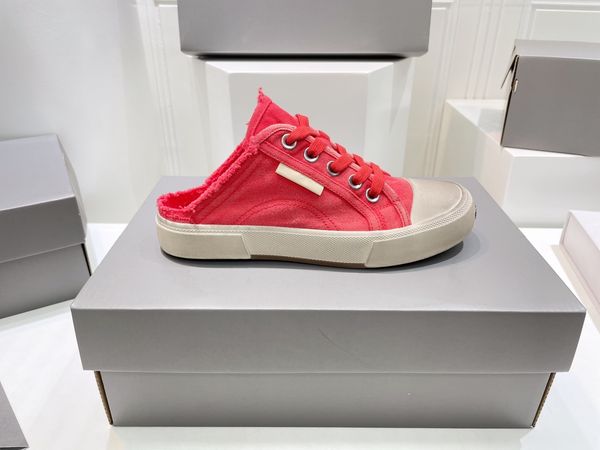 

2023 summer new fashions womens and mens luxury designer beautiful sneaker casual designer shoes - womens and mens eu size 35-45 shoes sneak, Red;white