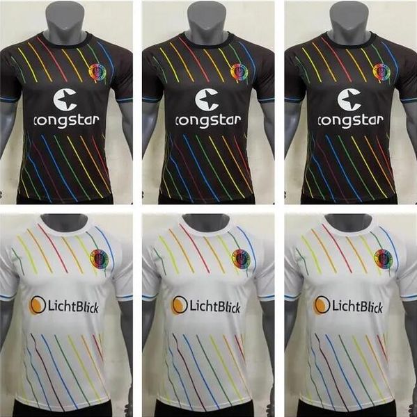 

23 24 st pauli soccer jerseys home away st.pauli becker 20 irvine 7 kyereh 17 hartel 30 smith 8 paqarada 23 medic 18 2023 2024 football shir, Black;yellow