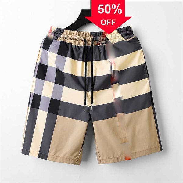

mens shorts luxury designer brand classic european men s short sport summer quick drying breathable letters printed board beach pants wholes, White;black