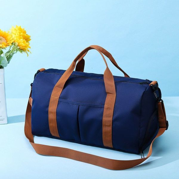 

stuff sacks gym bag woman's handheld wet and dry separation yoga training exercise man's large capacity duffel travel 230424