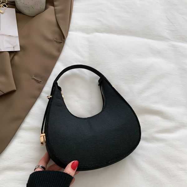 

vintage armpit casual bag new fashion solid color stone pattern one-shoulder handheld dumpling bag