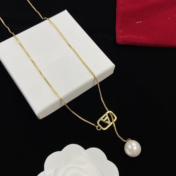 

designer necklace luxury fashion jewelry charm women's collar dating party designer jewelry gift, Silver