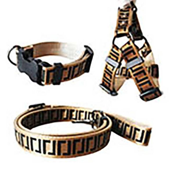 

fashion accessories leashes dog collars set designer leash seat belts pet collar and pets chain with for small medium large s cat motion cur, Silver