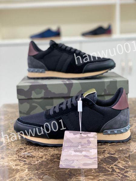 

new men sneaker with retro platform shoes genuine leather thick bottom flats classic lace-up casual, Black