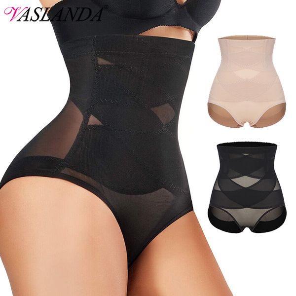 

women's shapers waist trainer body abdominal control flat underwear hip lift weight loss girl 230425, Black;white