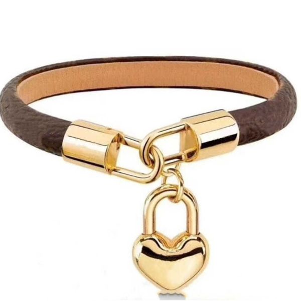

bangle fashion bracelets for woman or man leather couple jewelry supply with box 23ess, Black