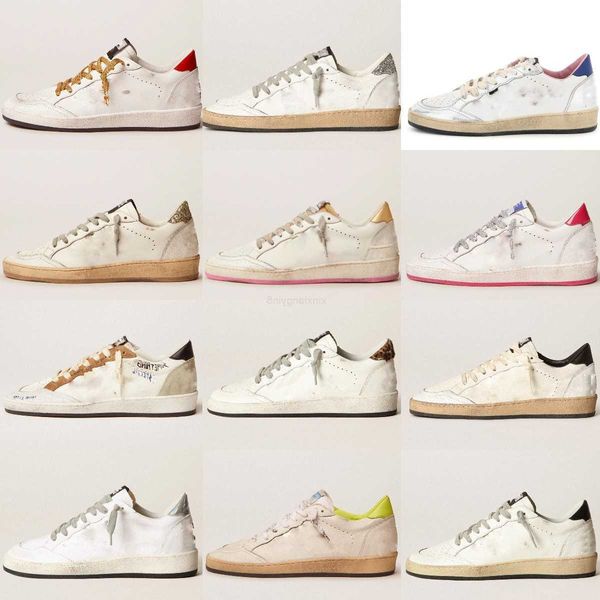 

golden ball designer shoes classic white do-old dirty shoe man women fashion casual shoesitaly luxury star sneakers quality