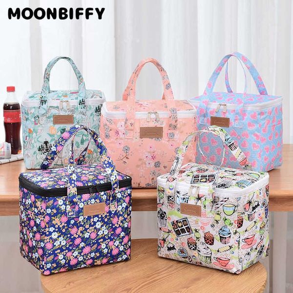 

ice packsisothermic bags large capacity insulated lunch box bag oxford cloth waterproof portable picnic bento thermal cooler bags food stora