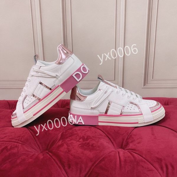 

2023new womens quality dunks running shoes black white leather platform shoes outdoor sports trainers breathable sneakers