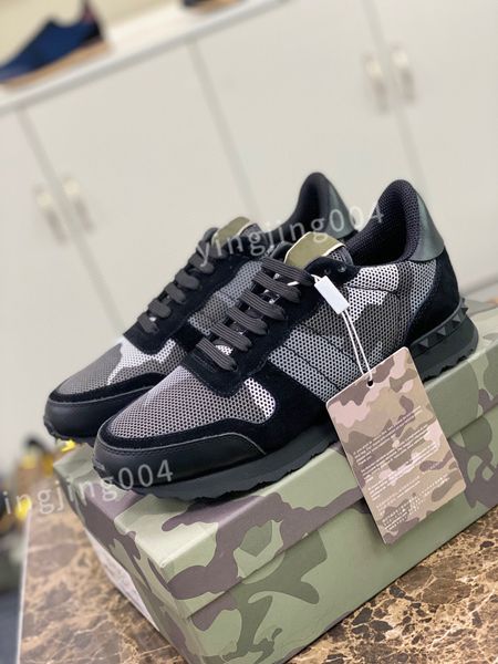 

luxury fashion designer shoes mens womens casual shoes genuine leather classic men sneakers, Black