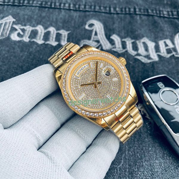 

watch high mens quality luxury designer fully automatic movement mechanical band ceramic ring waterproof sapphire glass fashion, Slivery;golden