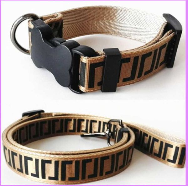 

fashion accessories luxury dog collars leashes set new designer leash seat belts pet and pets chain with for s cat ff letters 69ess, Silver