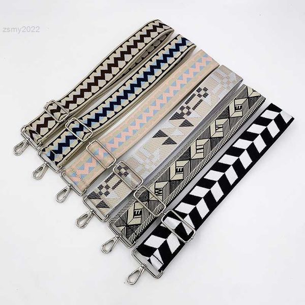 

totes 5cm wide women bag strap print 80-146cm long adjustable belt handbags shoulder crossbody bags accessories replacement straps