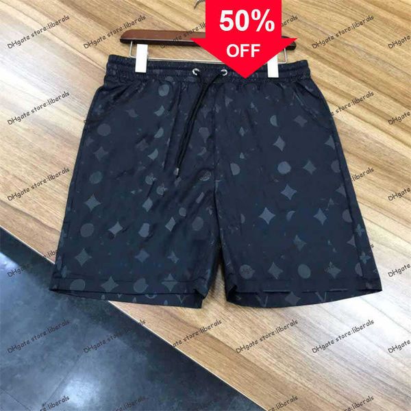 

summer fashion mens designers shorts quick drying swimwear printing board beach pants men swim short asian size m-xxxl 2023, White;black