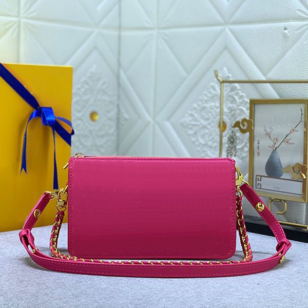 

chain bag pink bag wallets clutch bag crossbody armpit bag shoulder bags purse designer handbags luxury flap bag canvas leather classic lett