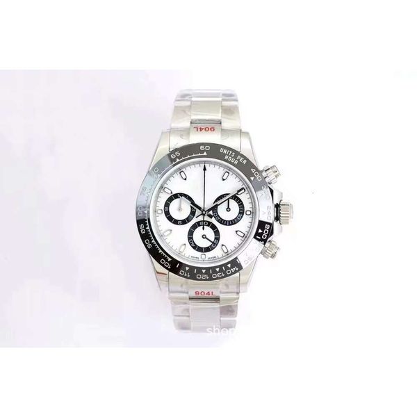 

Designer rlx watch Men's Watches Luxury Watch C Factory N factory Swiss Movement Ditona Series Watch 4130 Multifunctional Timing Machinery Panda Di accessories