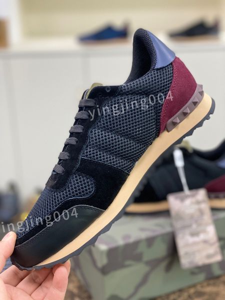 

luxurys fashion designer shoes mens womens casual shoes genuine leather classic men sneakers, Black