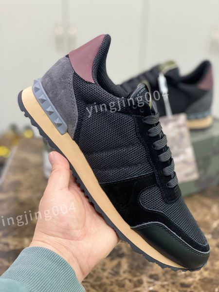 

2023 luxurys fashion designer shoes mens womens casual shoes genuine leather classic men sneakers, Black