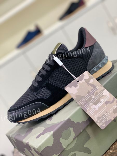 

new luxurys fashion designer shoes mens womens casual shoes genuine leather classic men sneakers, Black