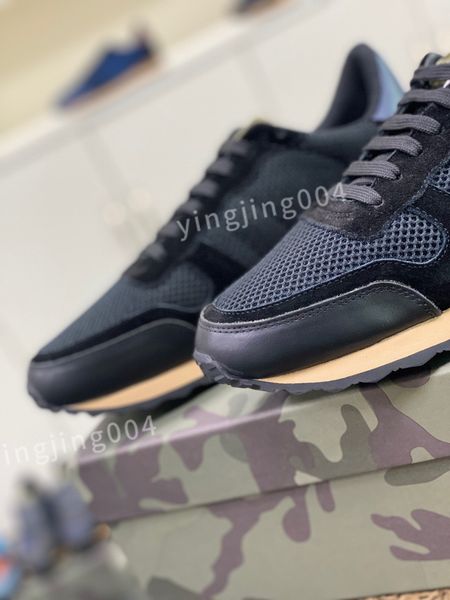 

2023 new luxurys fashion designer shoes mens womens casual shoes genuine leather classic men sneakers, Black