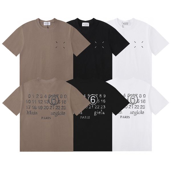 

men's plus tees & polos round neck embroidered and printed polar style summer wear with street pure cotton 225g, Black;brown