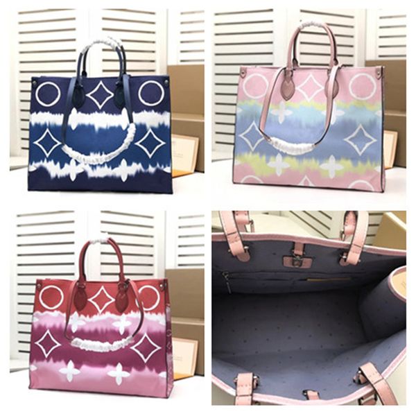 

mt tote crossbody bag shopping tote fashion onthego pm women luxurys designers bags messenger women messenger bags m45120