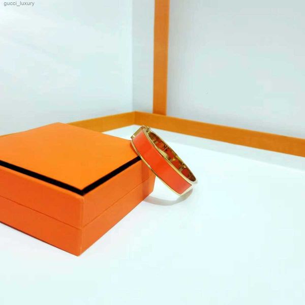 

designer bracelet luxury brand enamel bracelets men and women fashion bracelets everyday accessories party wedding valentine's day gift, Black