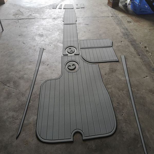 

2004-2011 mastercraft x star cockpit pad boat eva foam faux teak deck floor mat