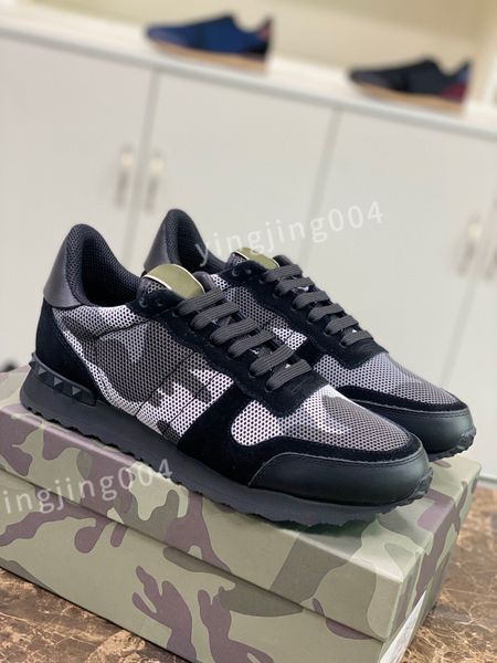 

2023 luxury fashion designer shoes mens womens casual shoes genuine leather classic men sneakers, Black