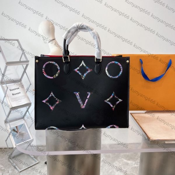 

luxury designer bags on the go tote bag shoulder clutch bags crossbody shopping louse viutn handbags purses letters flowers floral one handl