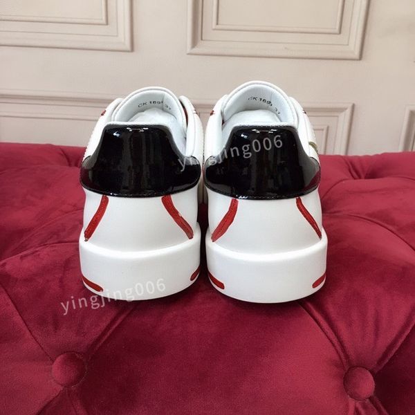 

men brand quality casual shoes travel leather lace-up sneaker fashion lady flat running trainers letters men gym sneakers, Black