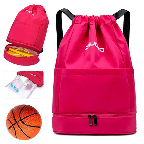 

outdoor bags sports backpack for training and exercise fitness accessories men basketball rucksack weekend travel women shoe pocket gym bags