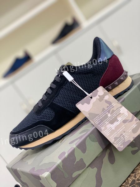 

new luxurys fashion designer shoes mens womens casual shoes genuine leather classic men sneakers, Black