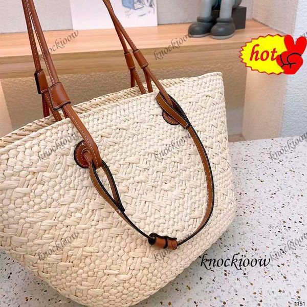 

designer 2023 straw bag vegetable basket bag handbag beach bag woven bag shopping bag shoulder bag bucket bag crossbody 230407