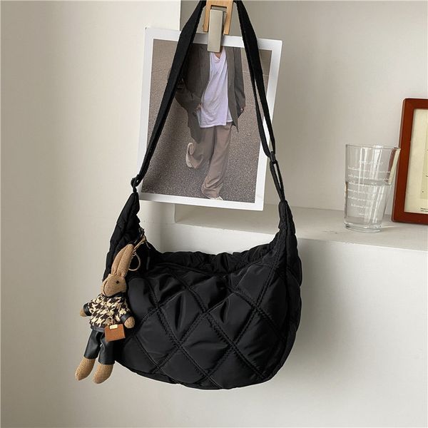 

evening bags embroidery crossbody for women large capacity handbags shoulder messenger female fashion hobos shopper sac 230424