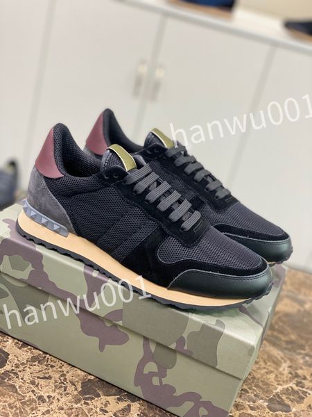 

2023 men sneaker with retro platform shoes genuine leather thick bottom flats classic lace-up casual, Black