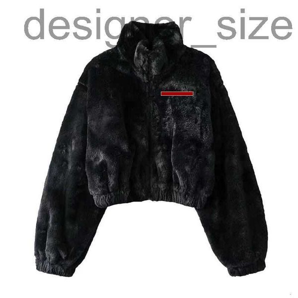 

women's fur & faux fur designerwomens down parkas jackets puffy windbreaker flnnel coats woman outwears warm thick winter s3mo, Black