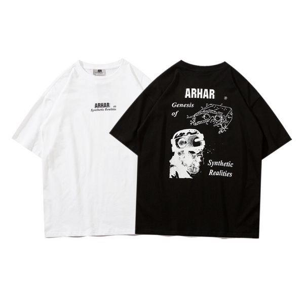 

2023 mens and women t shirt letter printed graphic tee casual cotton t-shirt designer short sleeve hip hop streetwear, White;black
