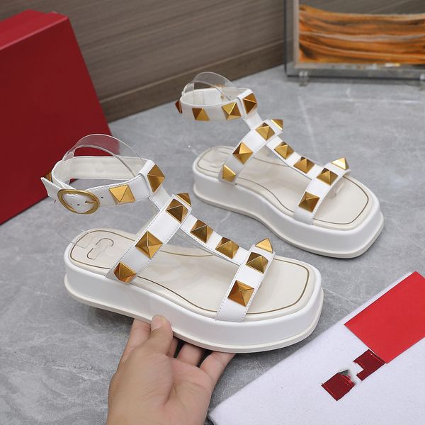 

designer beach shoes valentinoity women's v platform slippers fashion leather sandals signature style pool slides indoor outdoor woman