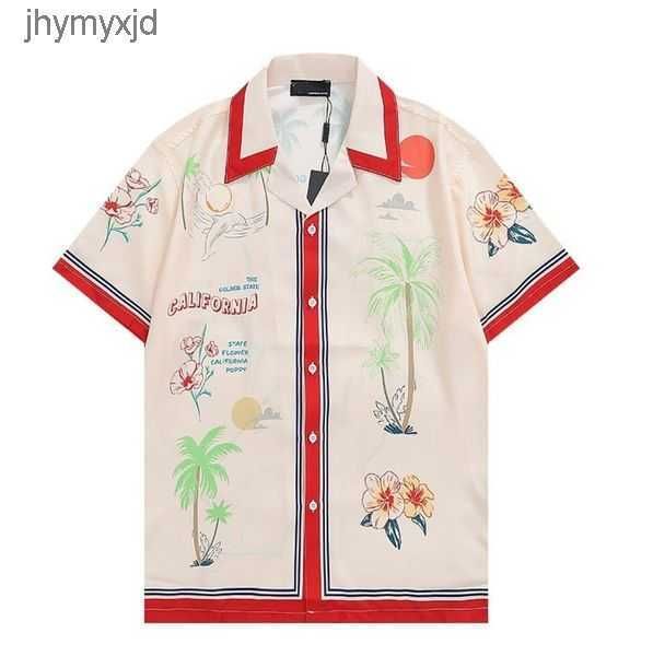 

designer men's shirts spring summer classic basic style printed short sleeve europe fashion cotton casual slim shirt -3xl 1 rmc5, White;black