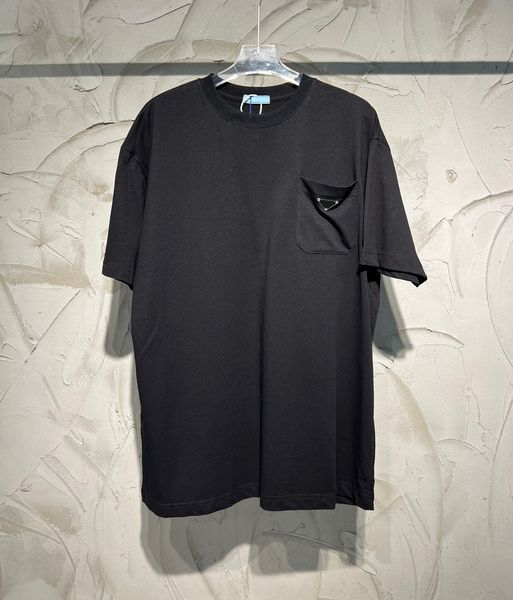 

men's plus tees & polos round neck embroidered and printed polar style summer wear with street pure cotton 213tg, Black;brown