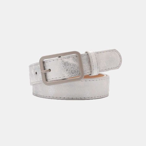 

belts ledakan wanita korea liar sabuk paduan pin buckle pu belt wanita sabuk belt w0424, Black;brown