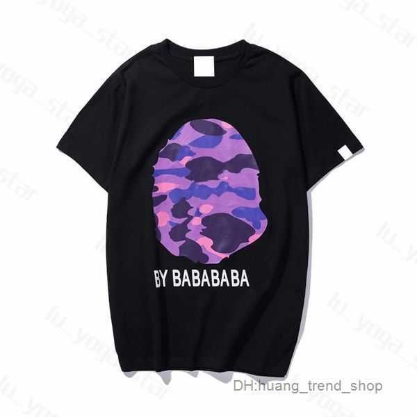 

bathing ape 2023 mens t shirts t-shirts womens trends designers casual cotton short sleeves luxury polos clothing street shorts clothes 6 g, White;black