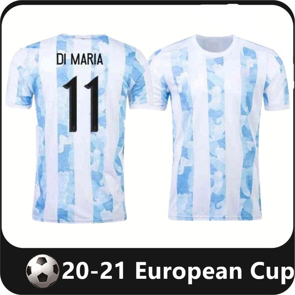 

20 21 argentina european cup soccer jerseys commemorative edition home away men kids kits dybala football shirt aguero maradona jersey camis, Black;yellow
