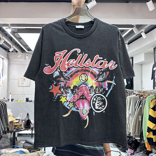 

print t-shirt men's plus tees women vintage t shirt, Black;brown